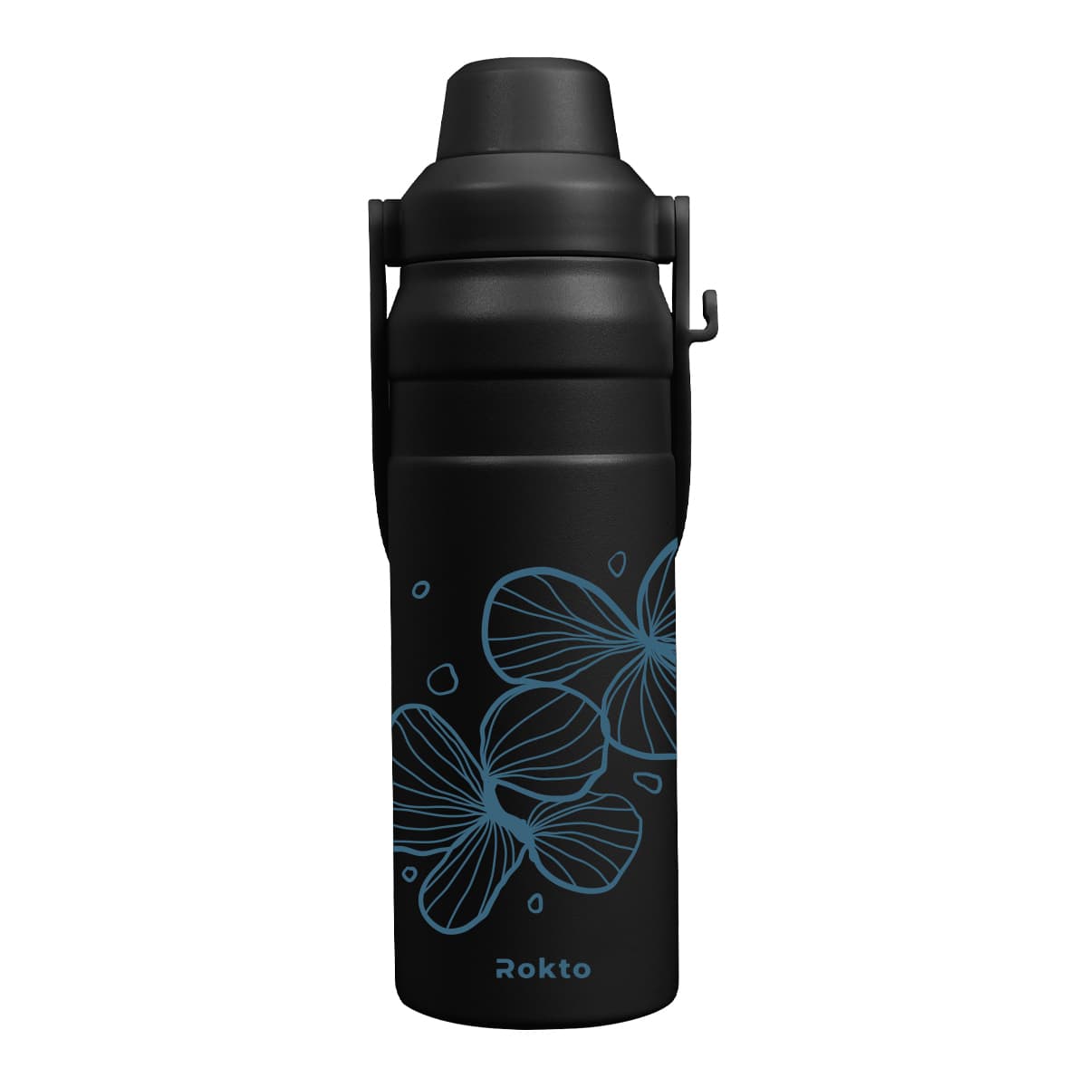 24 Oz. Summit Sip Recycled Stainless Steel Bottle With Easy Carry Handle - Image 1
