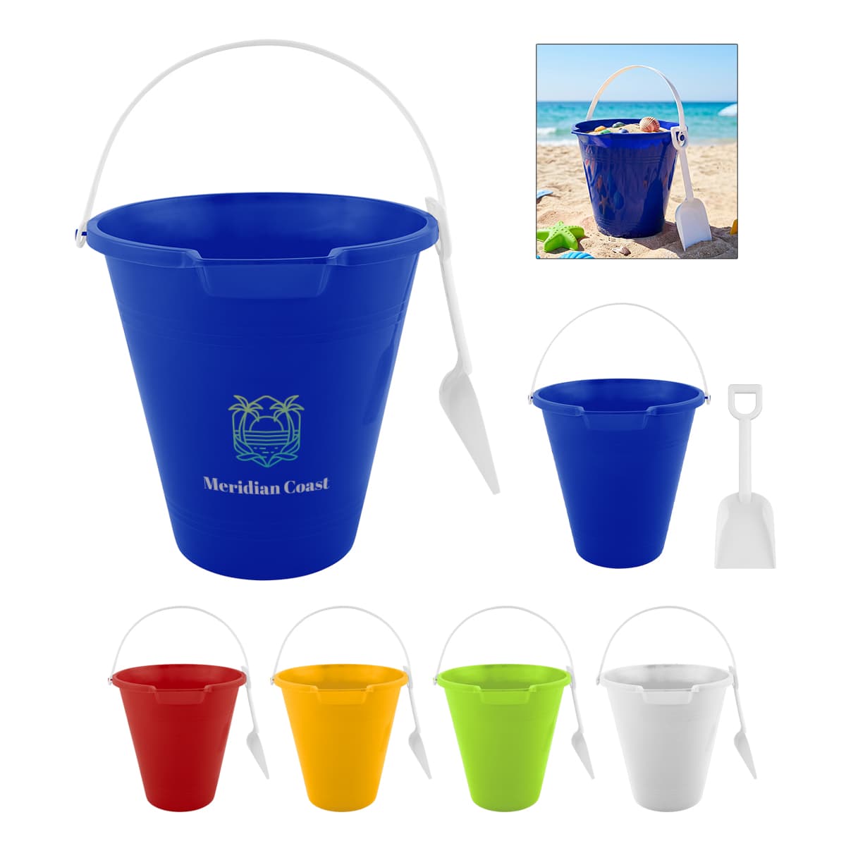 3.3 Liter Pail & Shovel - Image 1