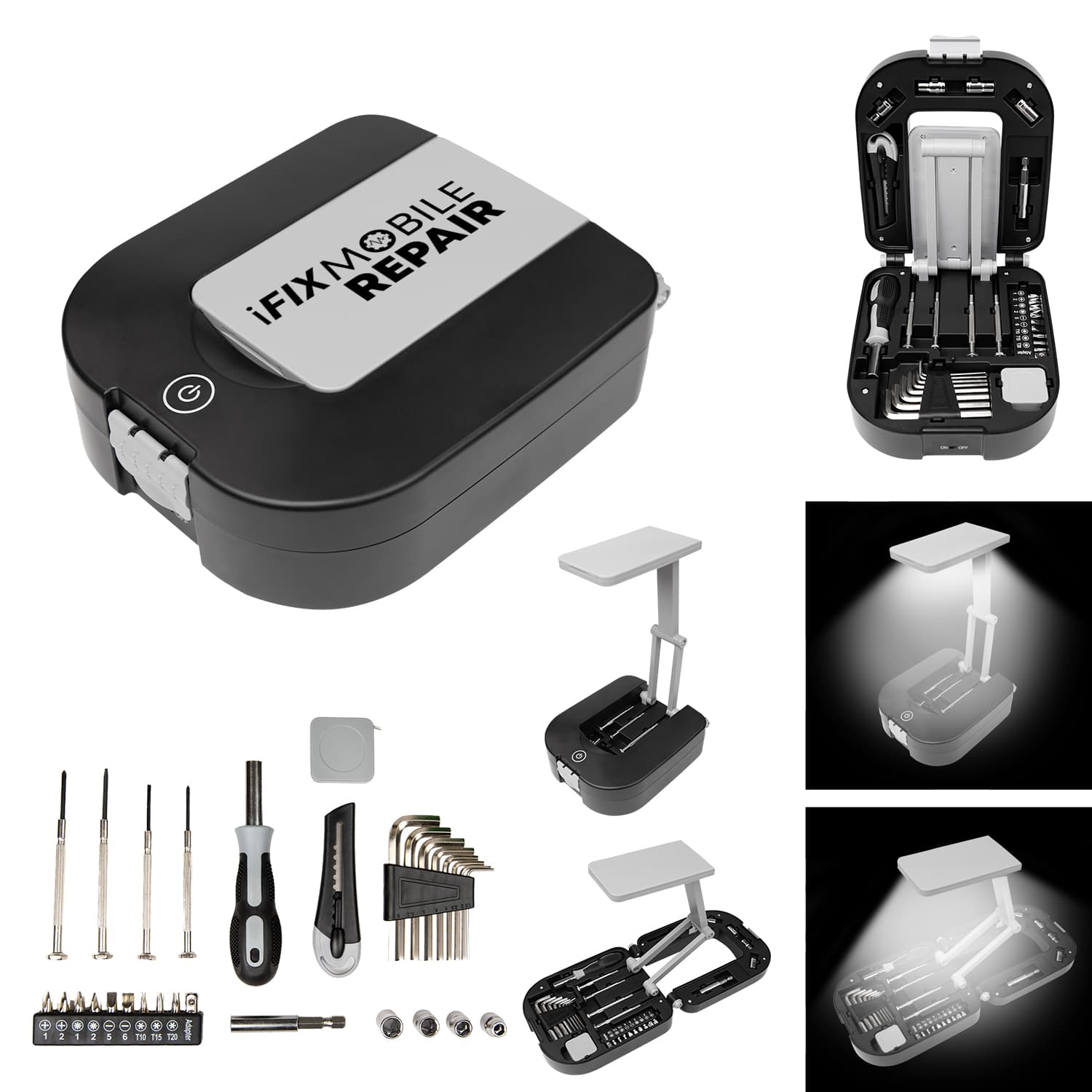 30 Piece Tool Kit With Light - Image 1