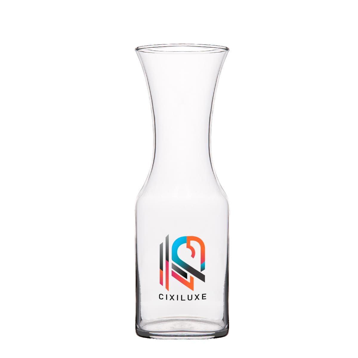 34 Oz. Full Color Clear Glass Carafe - Image 1