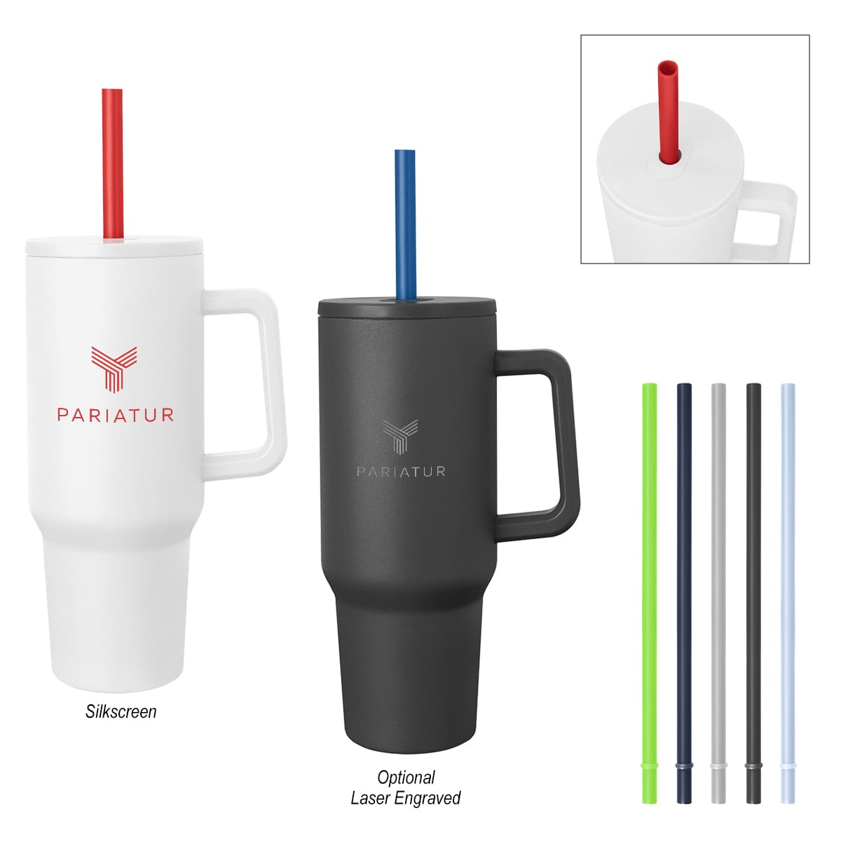 40 Oz. Jackson Basics Intrepid Stainless Steel Tumbler - Image 1