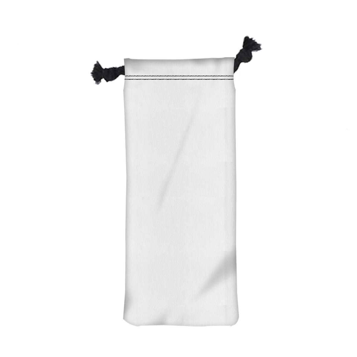 6" W X 15.5" H Wine Drawstring Bag - Image 1