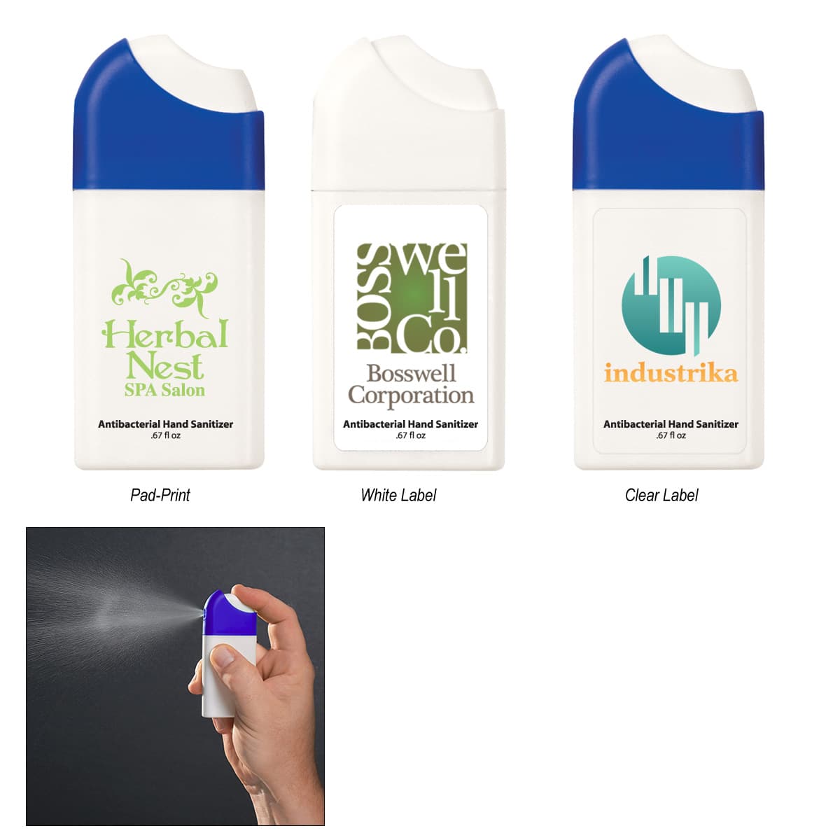 .67 Oz. Misting Hand Sanitizer Spray - Image 1