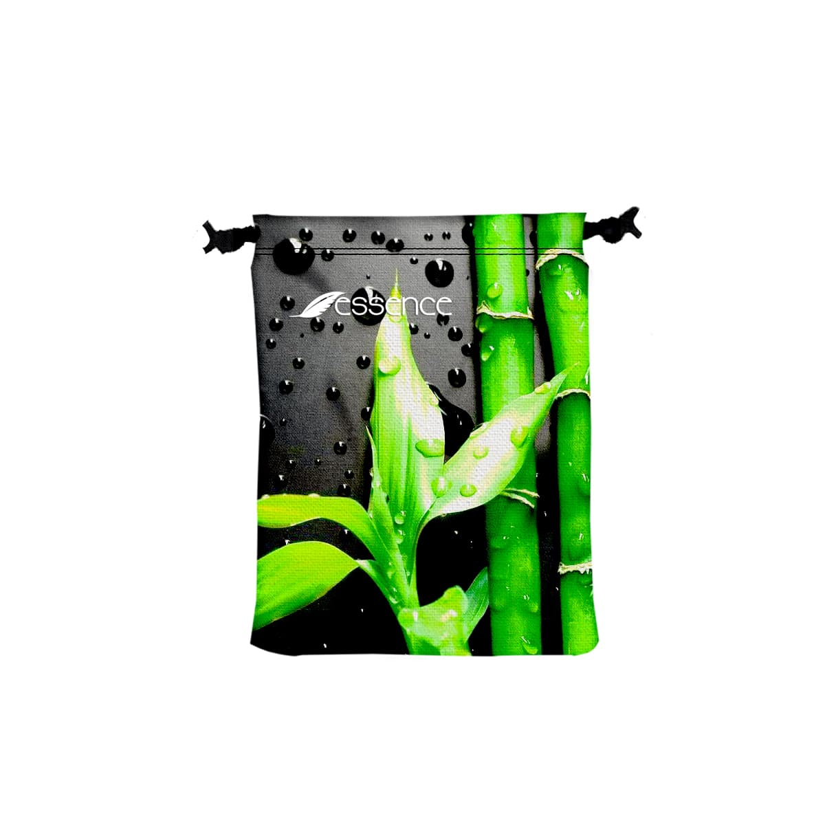 7" W X 9" H Canvas Drawstring Bag - Image 1
