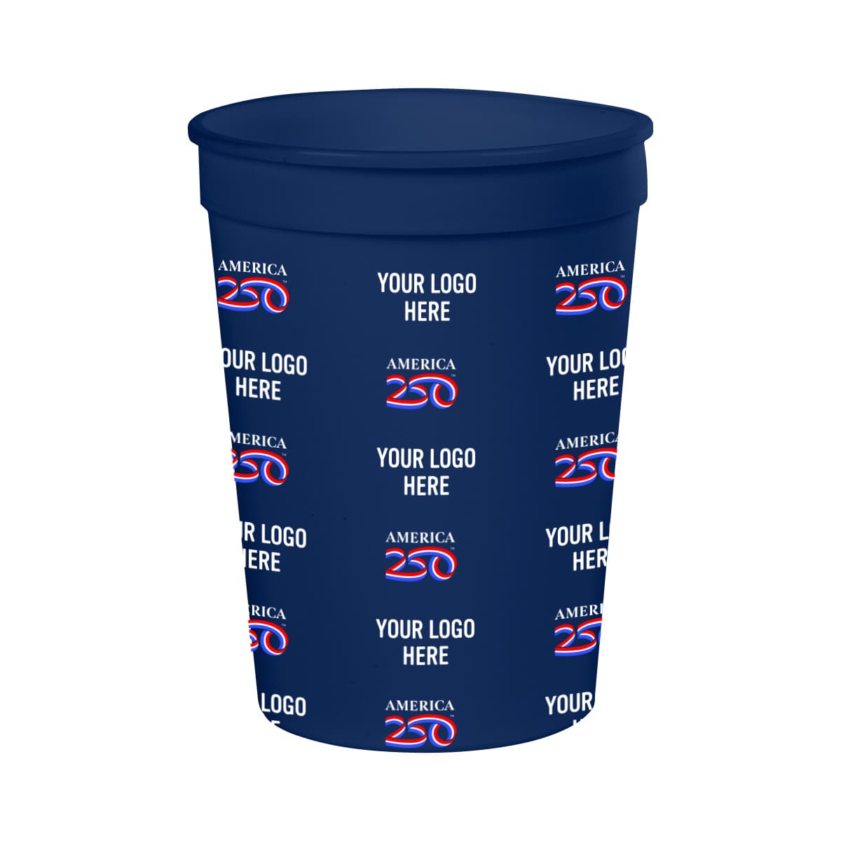 America250™ 12 Oz. Full Color Big Game Stadium Cup - Image 1