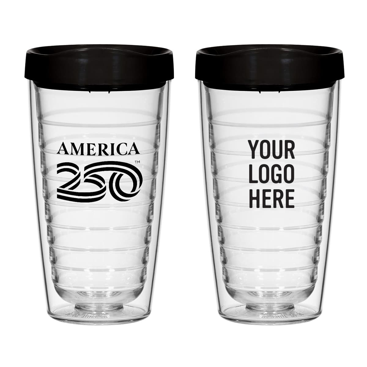America250™ 16 Oz. Hydro Double Wall Tumbler - Image 1