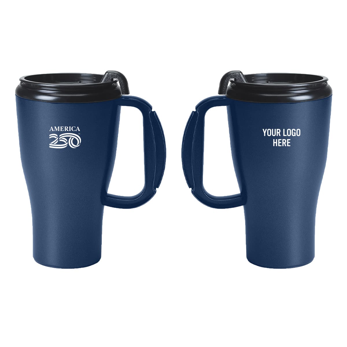America250™ 16 Oz. Omega Mug With Slider Lid - Image 1