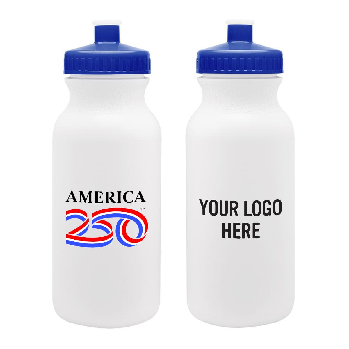 America250™ 20 Oz. Full Color Thrive Bike Bottle - Image 1