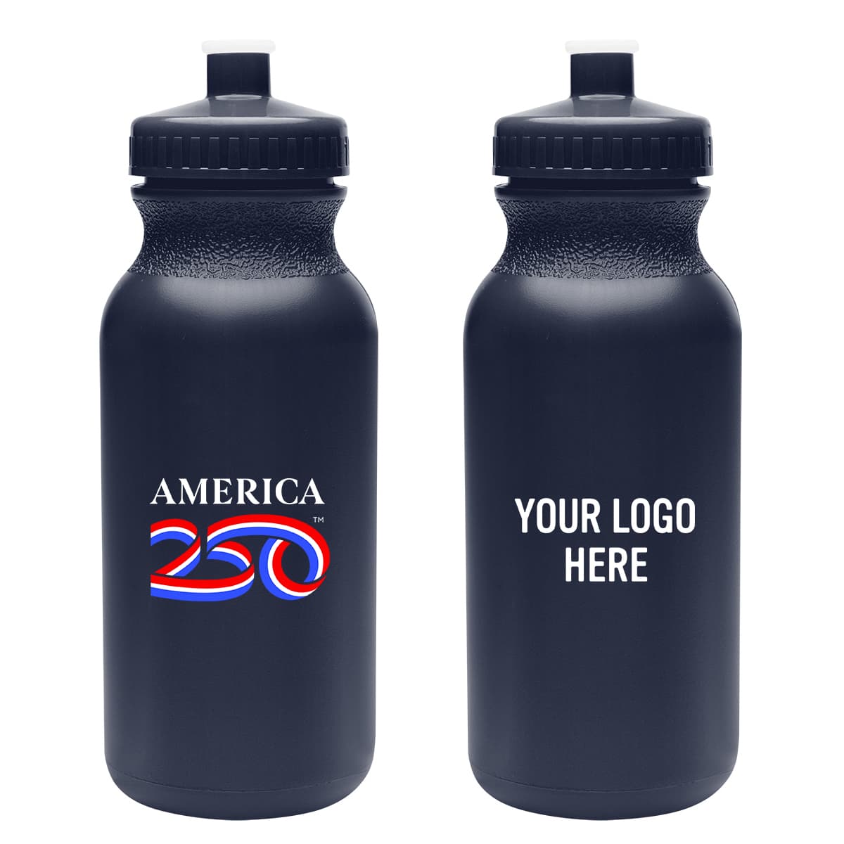 America250™ 20 Oz. Full Color Thrive Bike Bottle Colors - Image 1