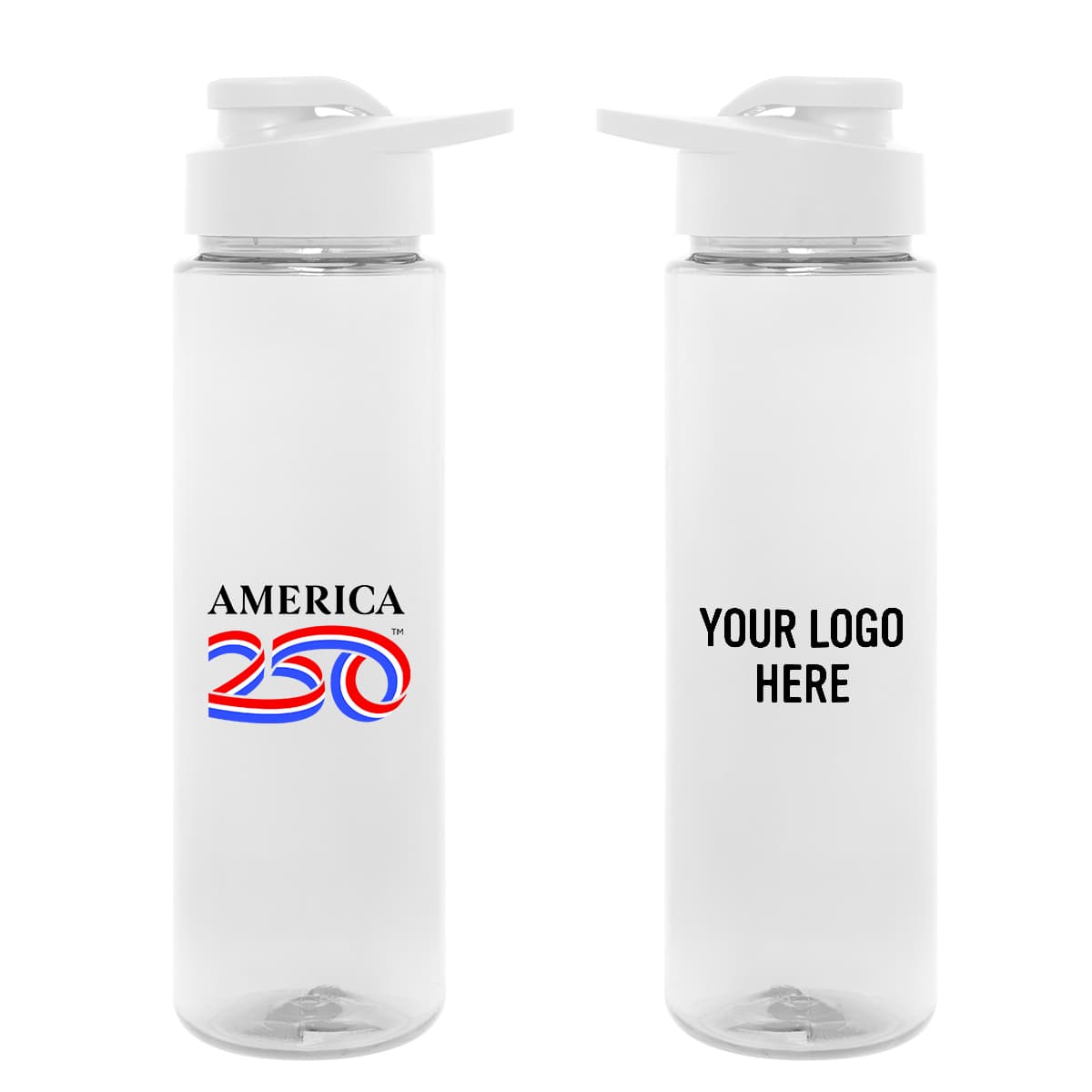 America250™ 28 Oz. Full Color Rhythm Bottle - Image 1