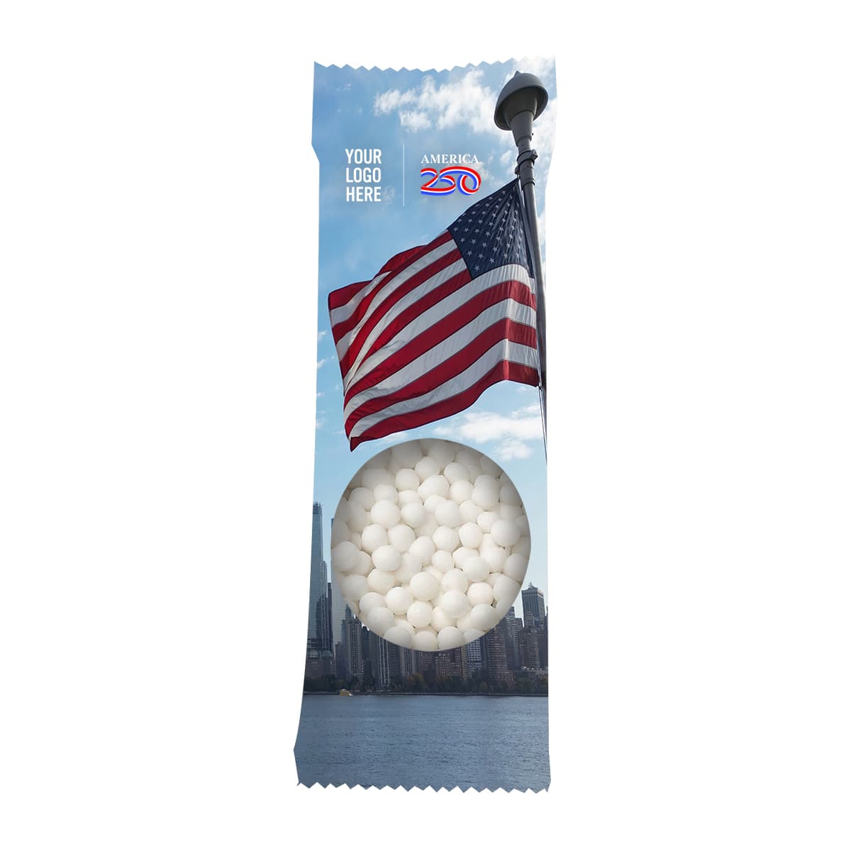 America250™ Zagasnacks™ Promo Snack Pack Bags