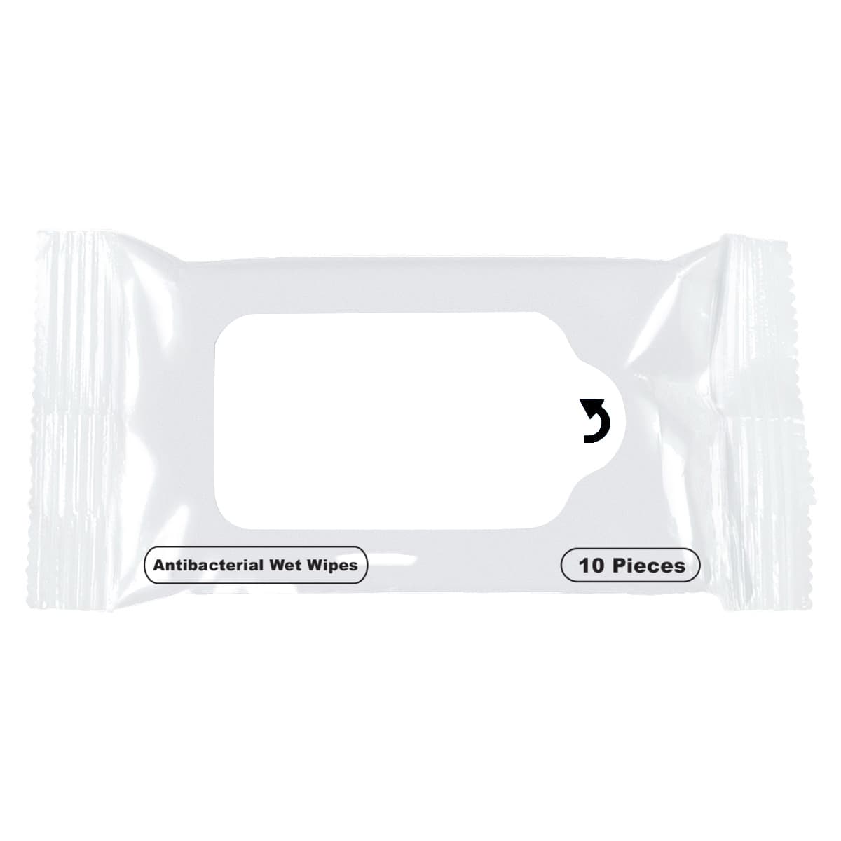 Antibacterial Wet Wipe Packet - Image 1