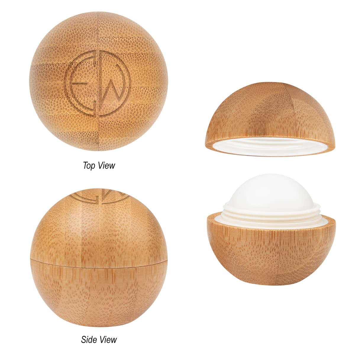 Bamboo Lip Moisturizer Ball - Image 1
