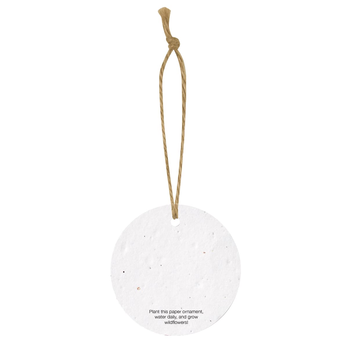 Bloomin® Circle Shaped Plantable Holiday Ornament - Image 1