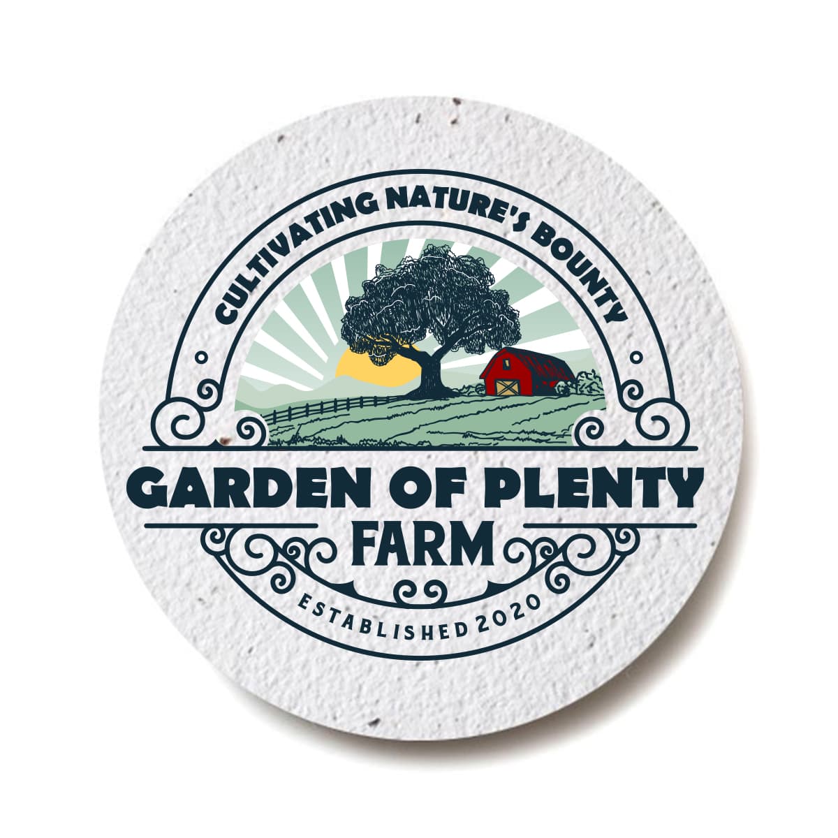 Bloomin® Seed Paper Coaster - Image 1