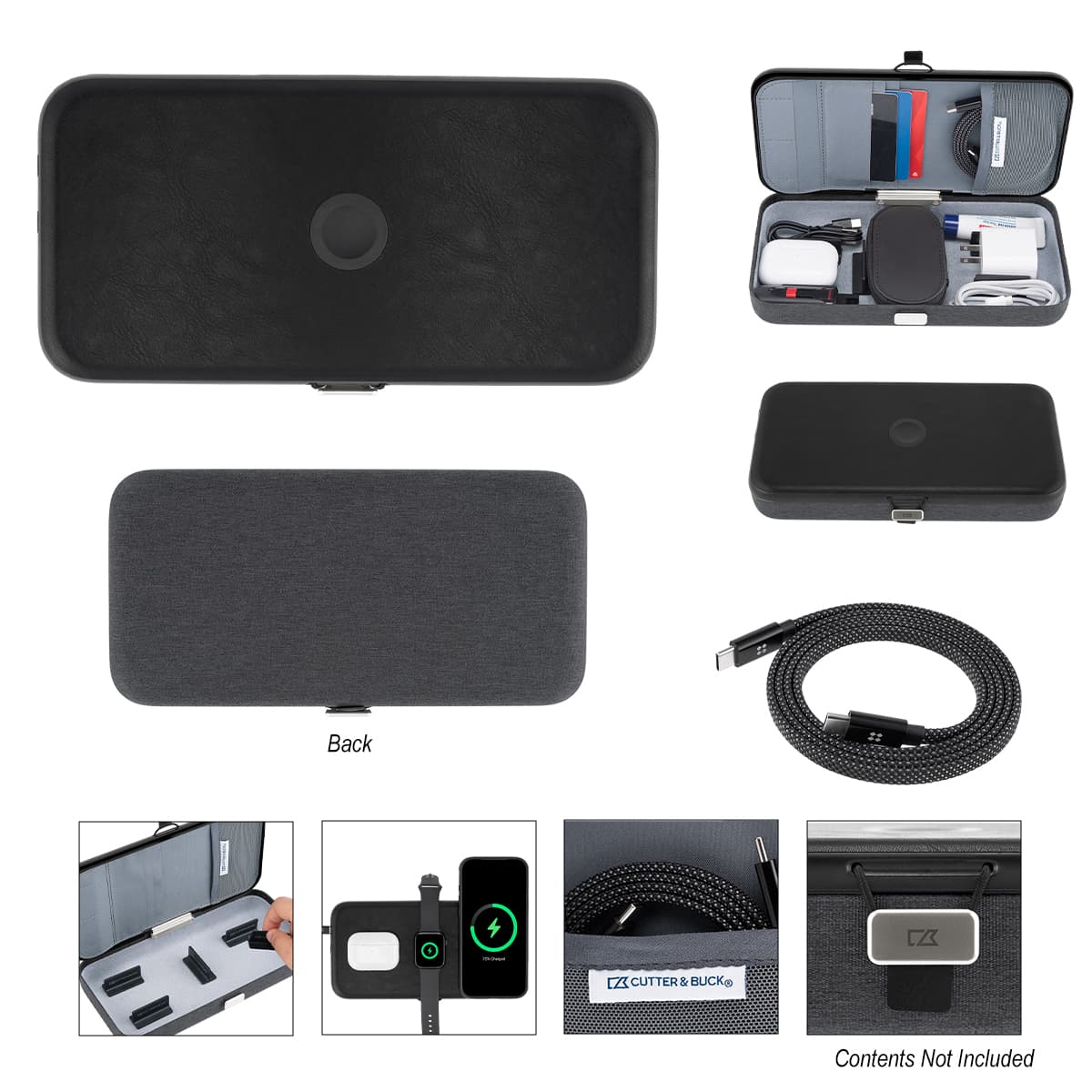 Cutter & Buck® 3-in-1 Charging Tech Case - Image 1