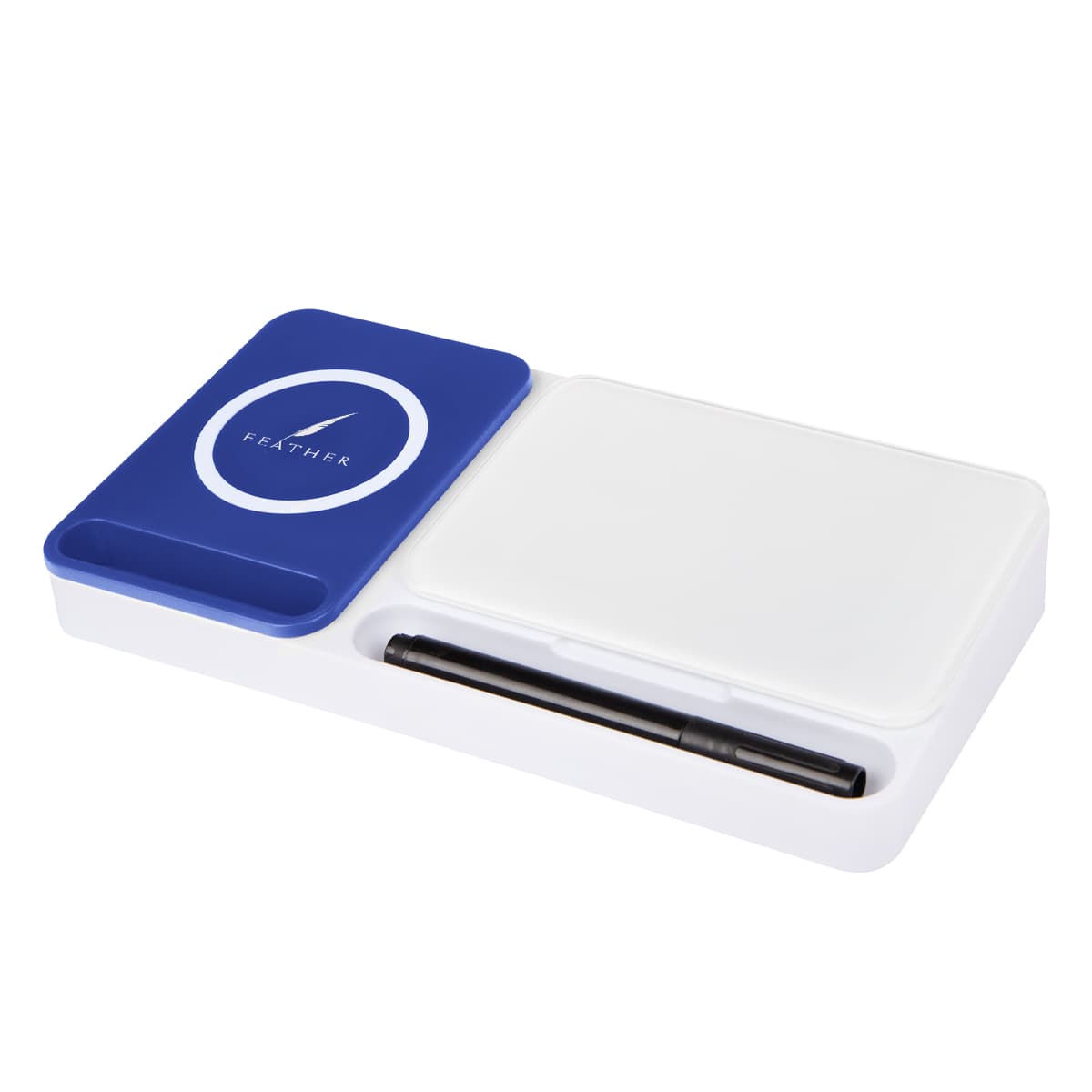 Desk Organizer With Wireless Charger & Dry Erase Board - Image 1
