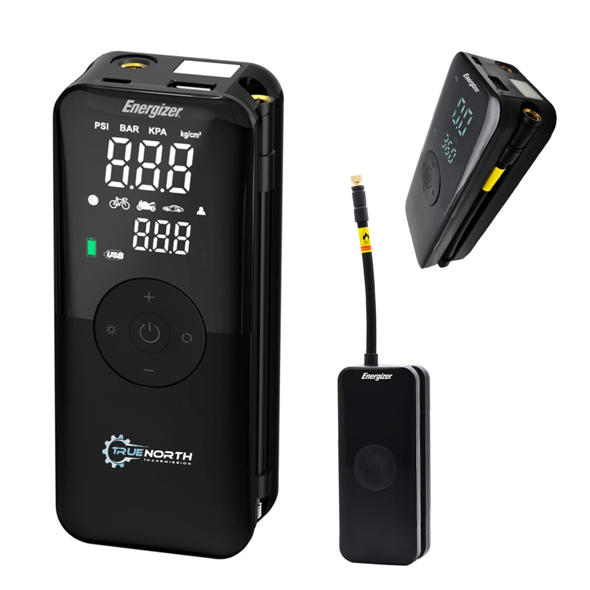 Energizer® Tire Pump And Power Bank - Image 1