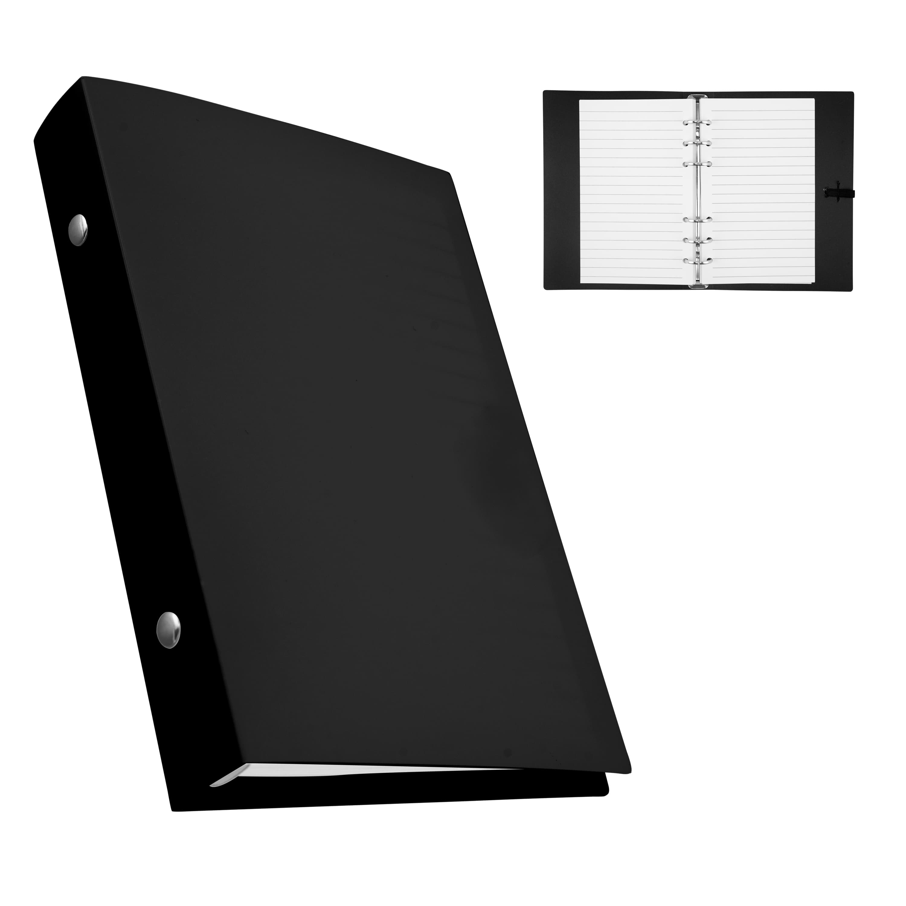 Frosted Recycled Refillable Notebook - Image 1