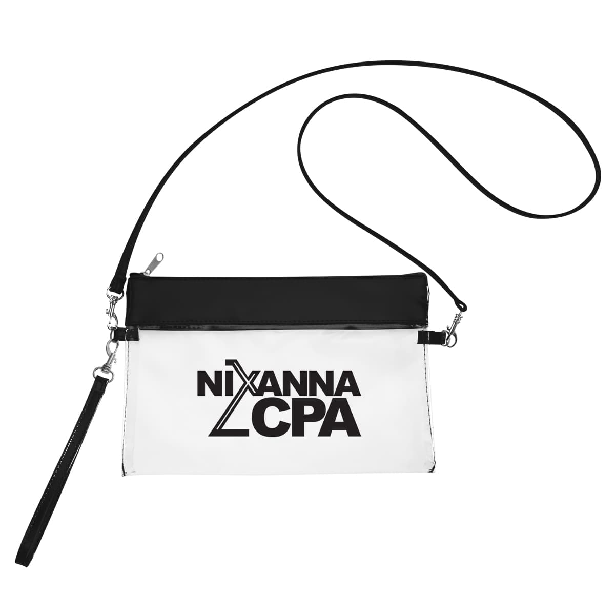 Game Day Clear Wristlet Pouch - Image 1