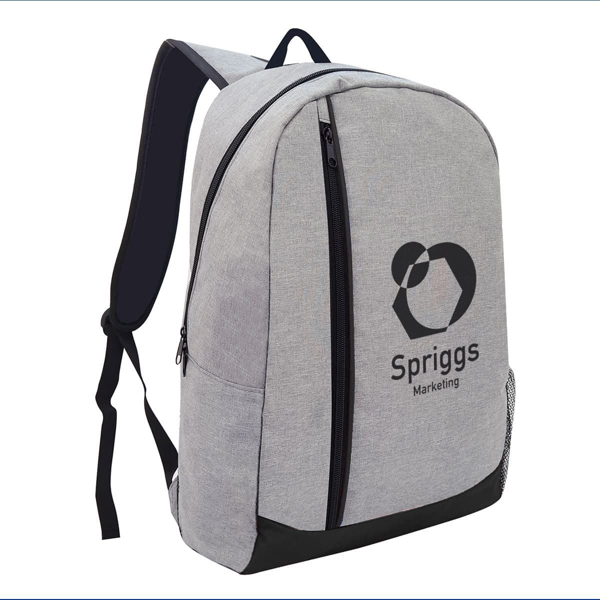 Hancock Heathered Laptop Backpack - Image 1