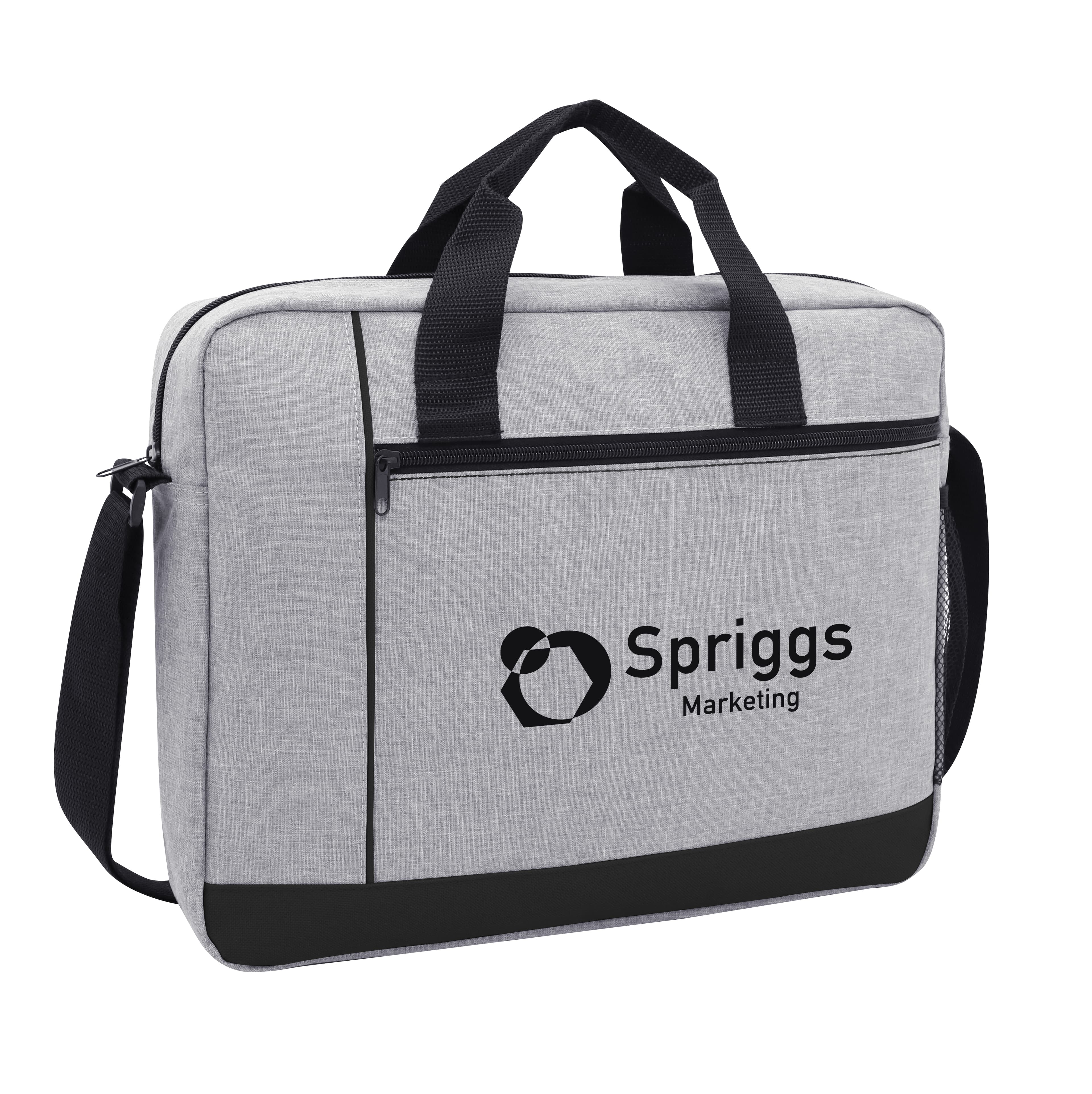 Hancock Heathered Laptop Briefcase - Image 1