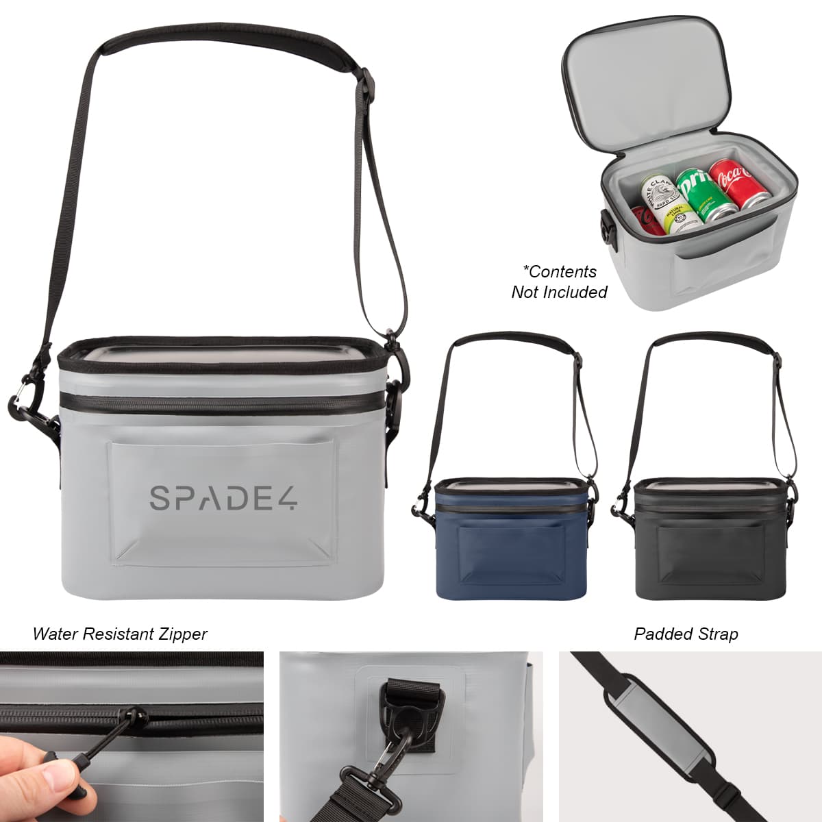 Intrepid Water Resistant 6-Can Cooler Bag - Image 1