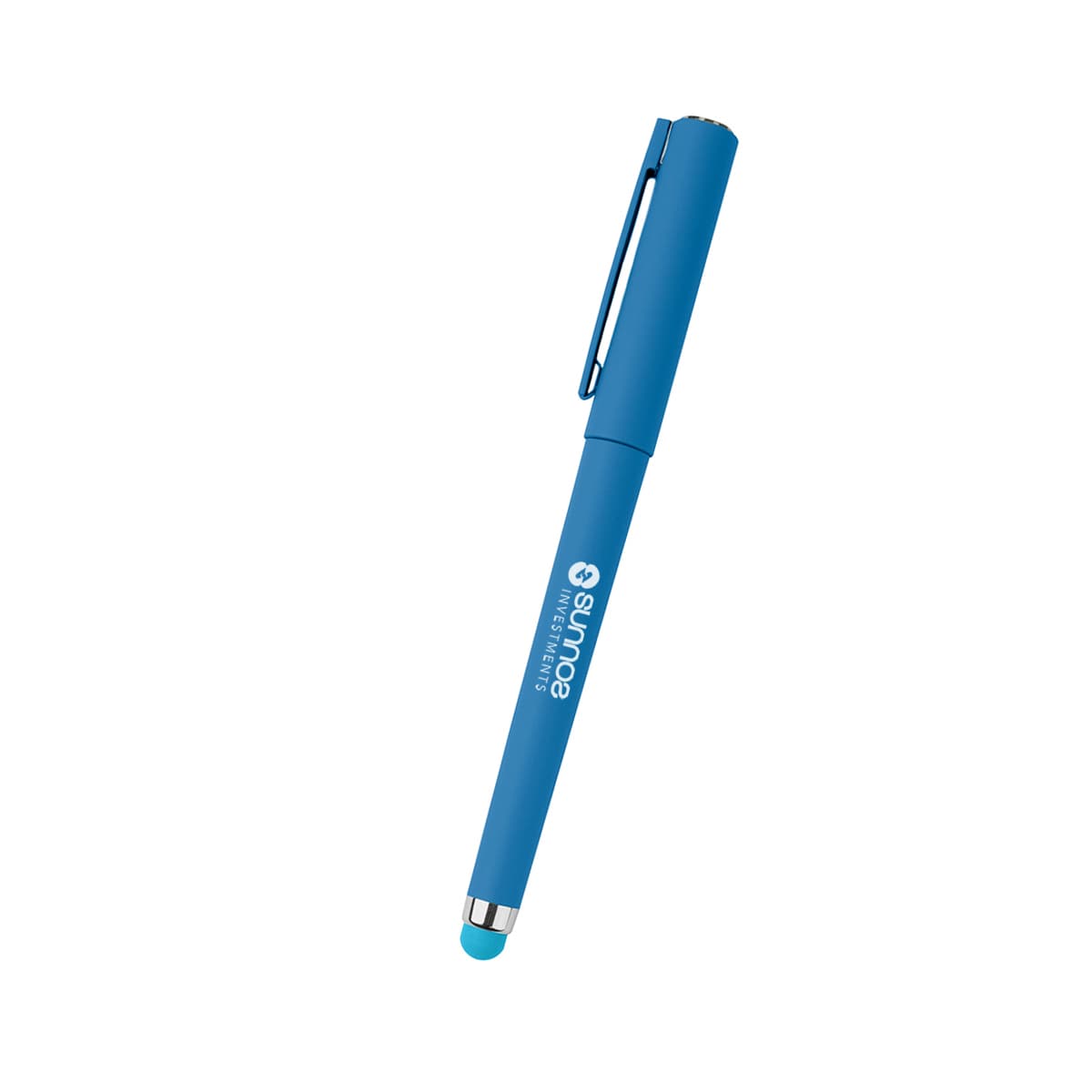Jazzy Gel Pen With Stylus - Image 1