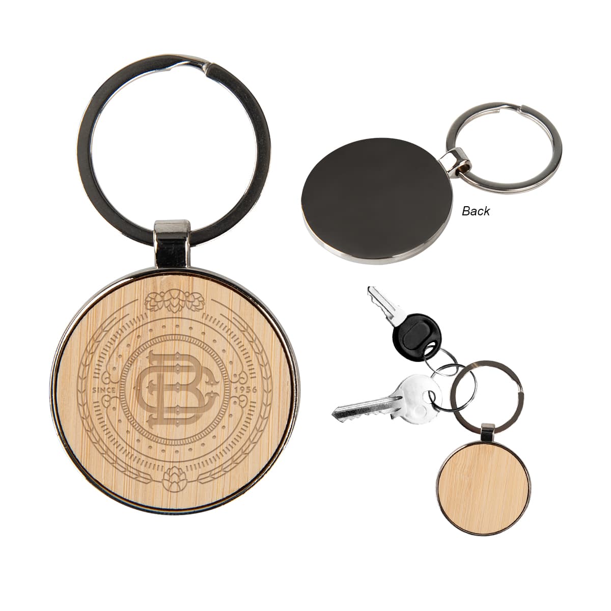 Jocelyn Bamboo Key Tag - Image 1