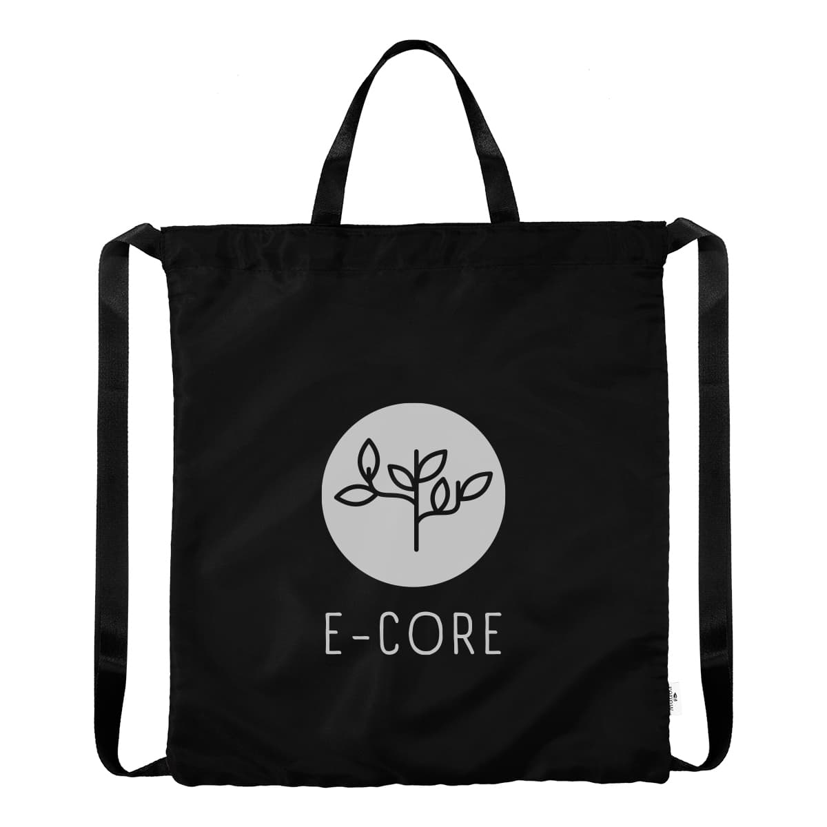 Joel rPET Drawstring Tote Bag - Image 1