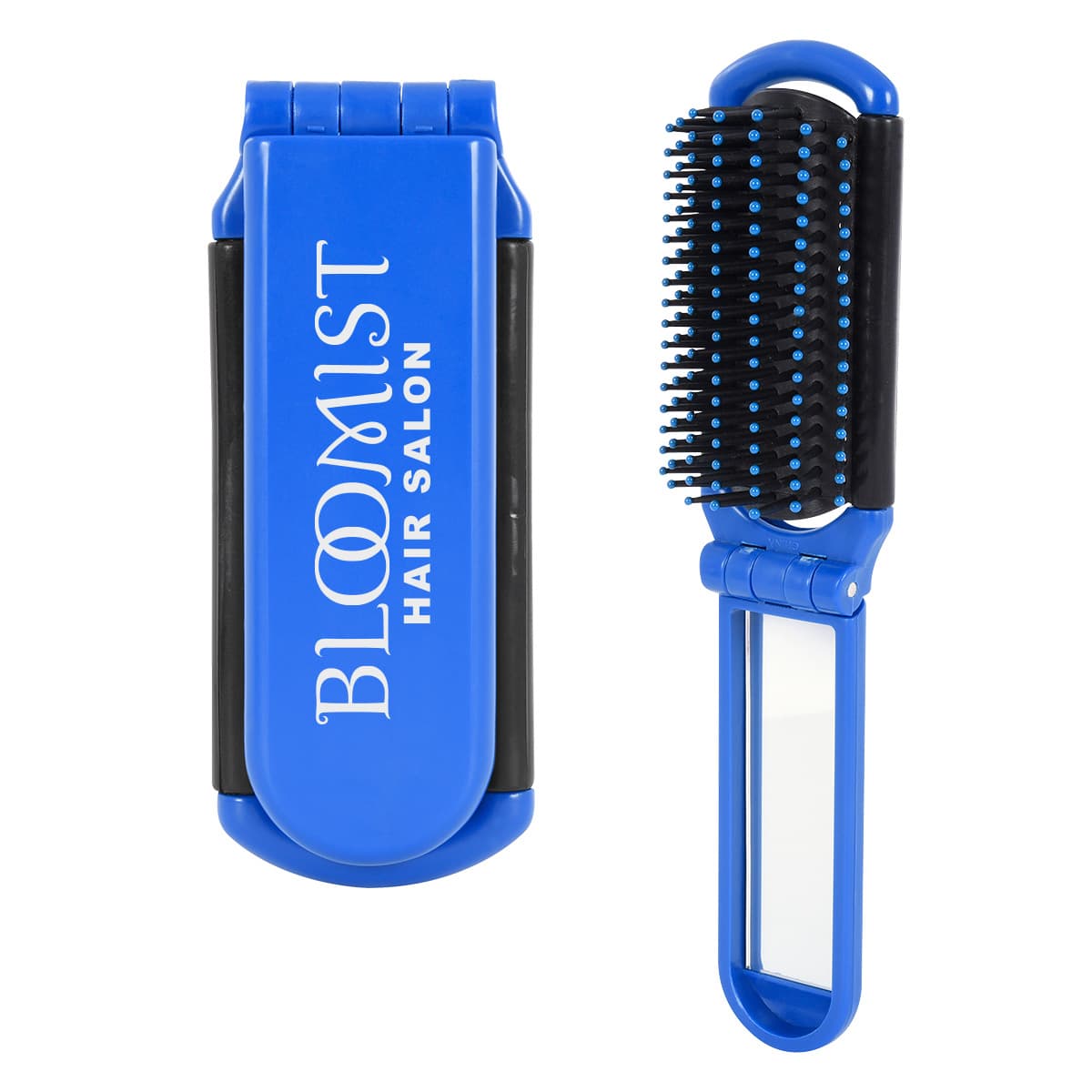 Kwik-Fix Folding Brush With Mirror - Image 1