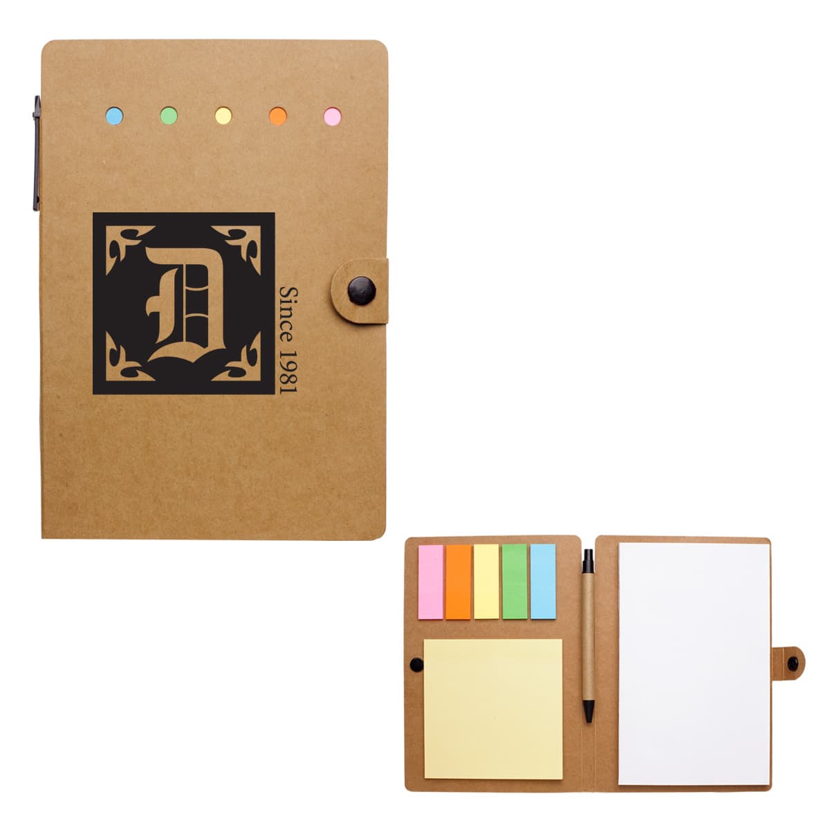 Large Snap Notebook With Desk Essentials - Image 1