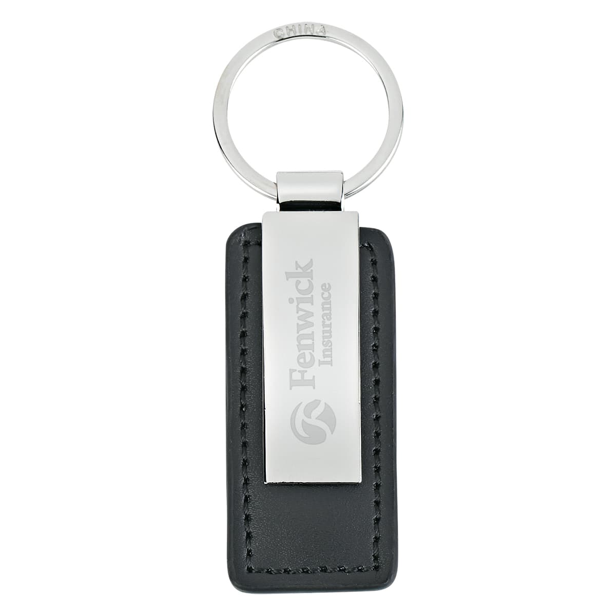 Leatherette Key Tag - Image 1