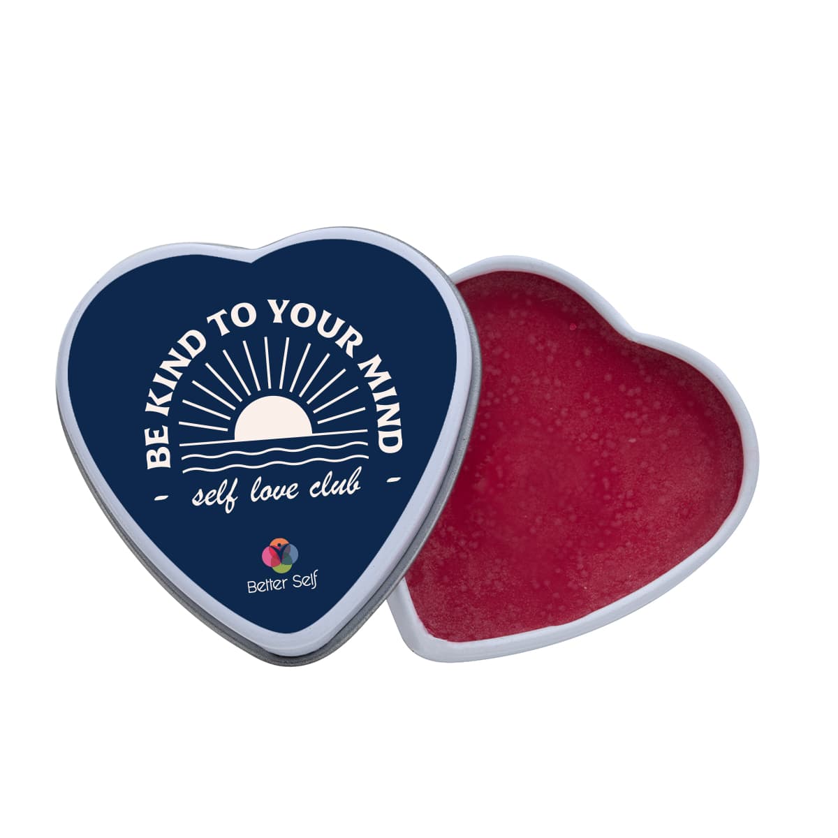 Lip Moisturizer Heart Tin - Image 1