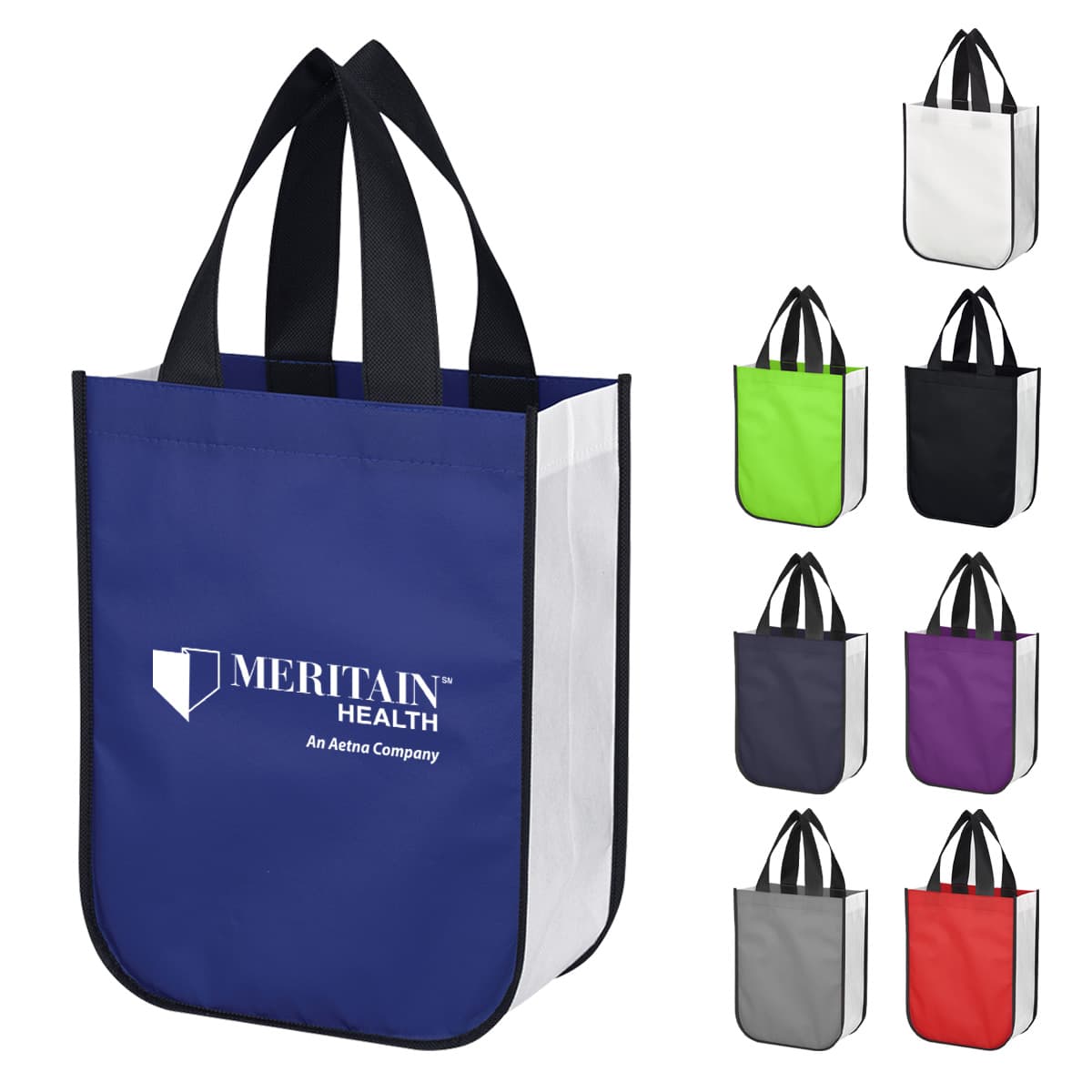Lola Laminated Non-Woven Shopper Tote Bag - Image 1