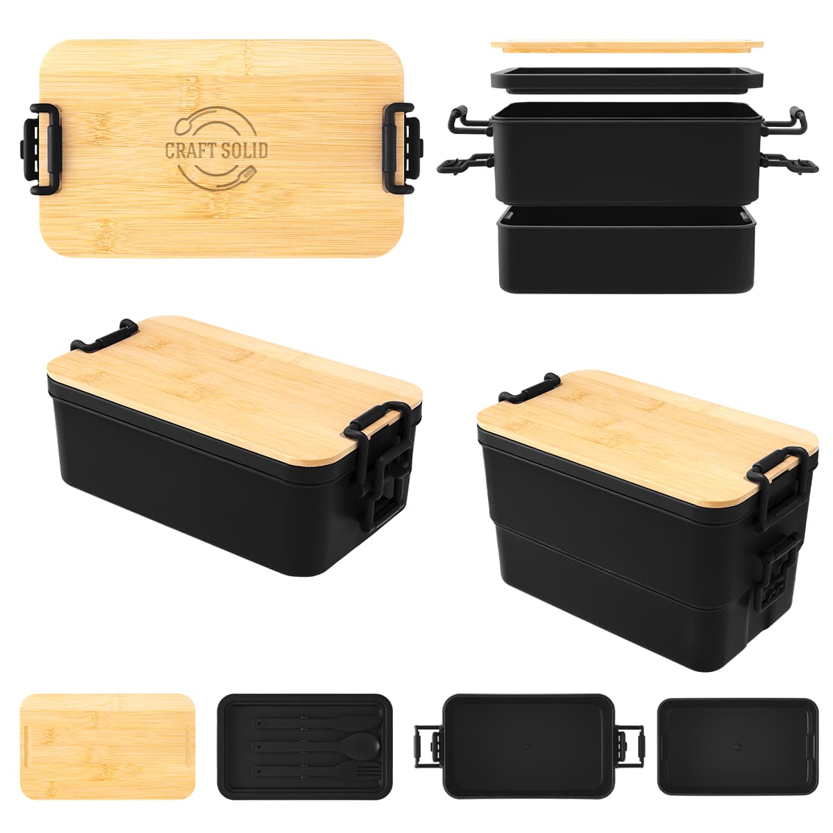 Mega Bites Stackable Bento Box - Image 1