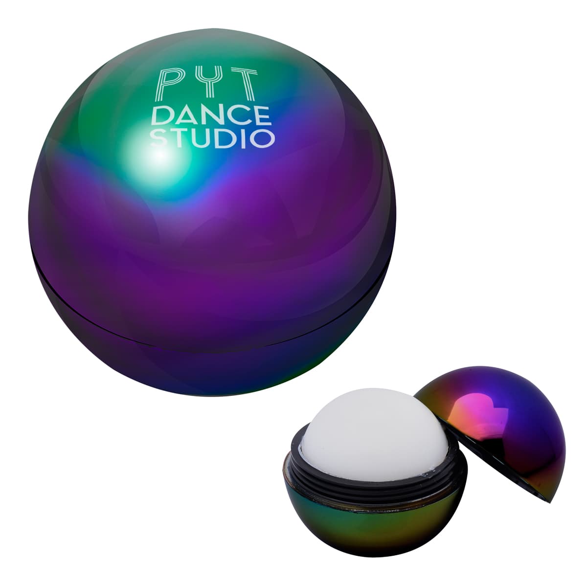 Metallic Rainbow Lip Moisturizer Ball - Image 1
