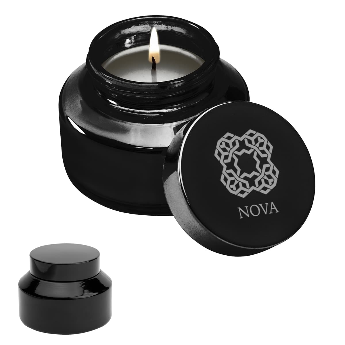 Mini Glass Candle - Image 1