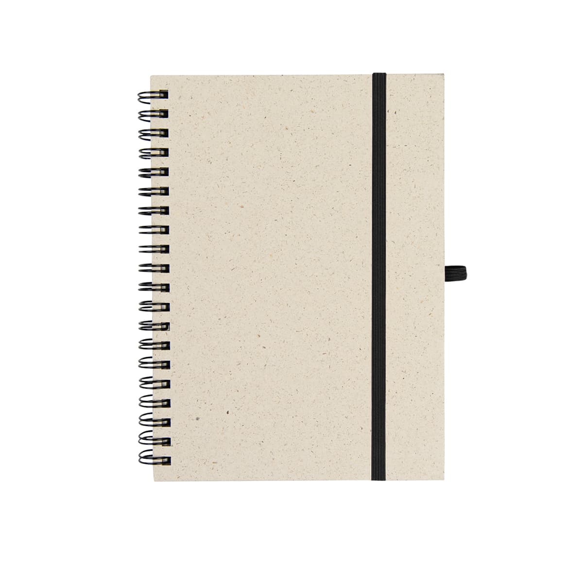Natural Paper Spiral Notebook - Image 1