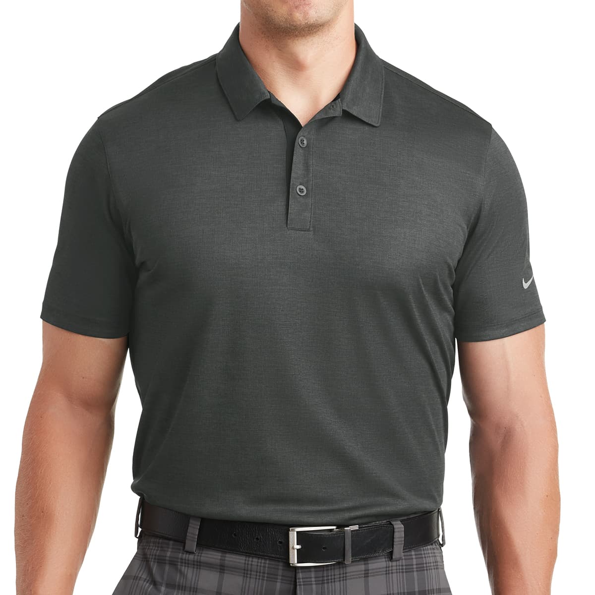 Nike Dri-FIT Crosshatch Polo - Image 1