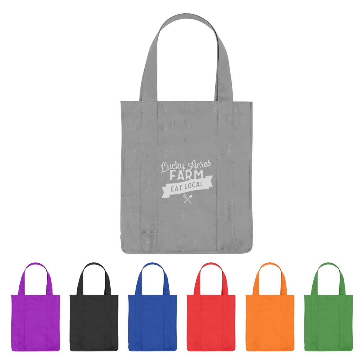 Non-Woven Shopper Tote Bag With 100% RPET Material - Image 1
