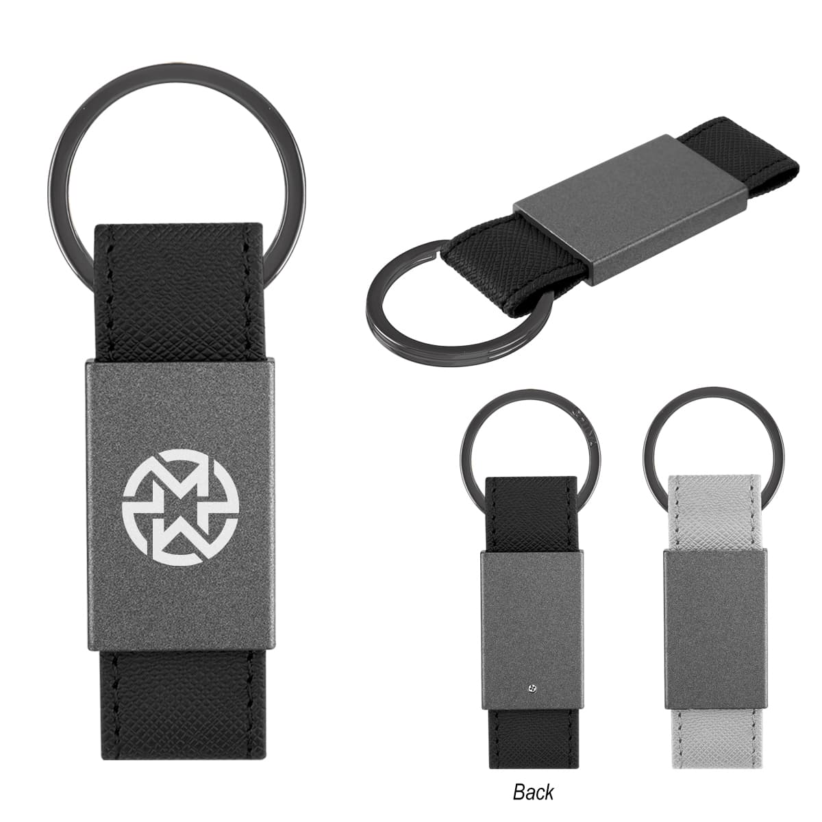 Paxton Leatherette Key Tag - Image 1