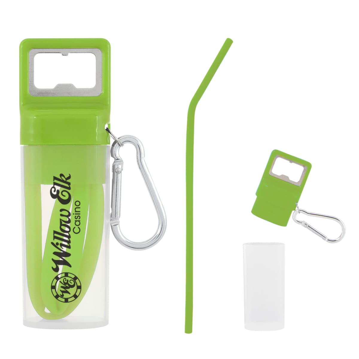 Pop And Sip Bottle Opener Straw Kit - Image 1