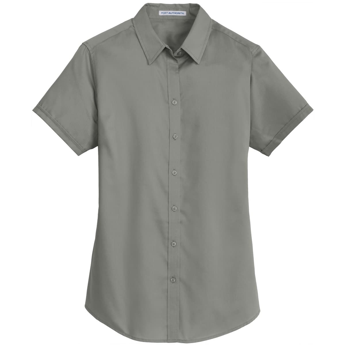Port Authority® Women's Short Sleeve SuperPro™ Twill Shirt - Image 1