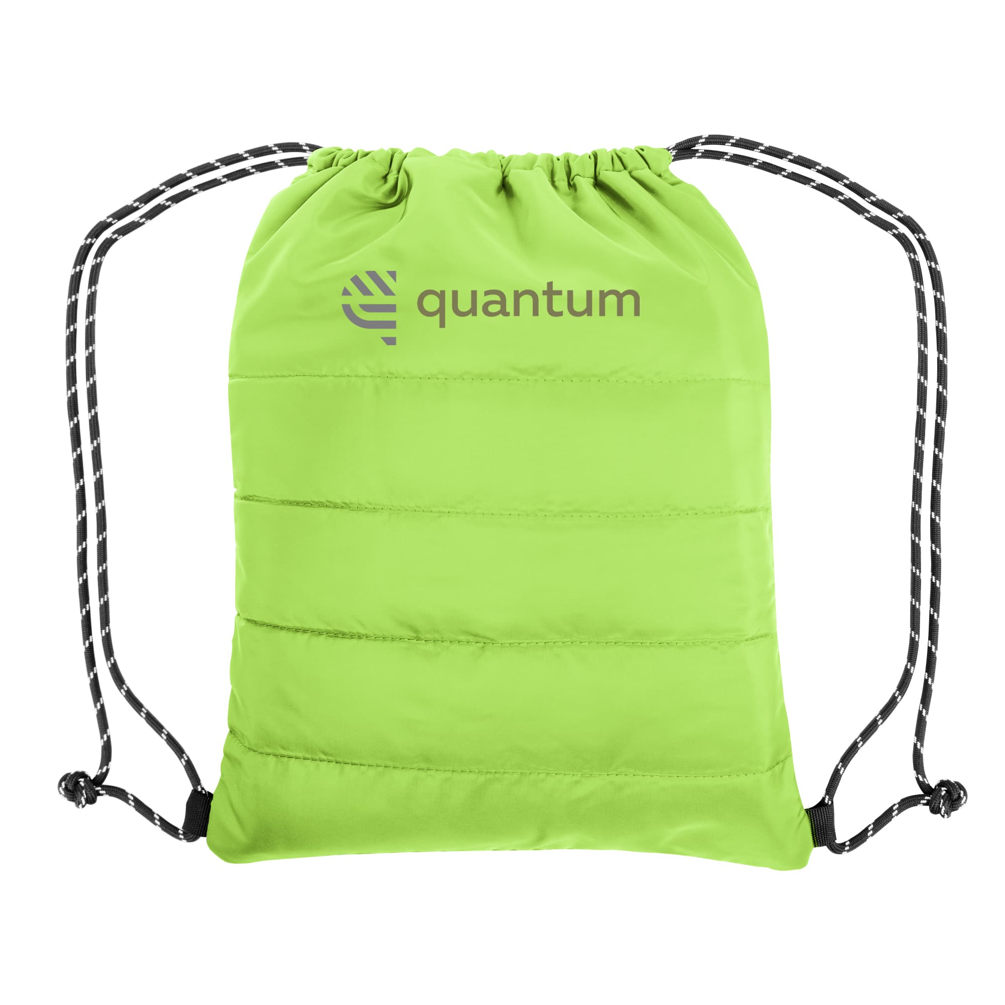 Puffy Quilted Drawstring Bag - Image 1