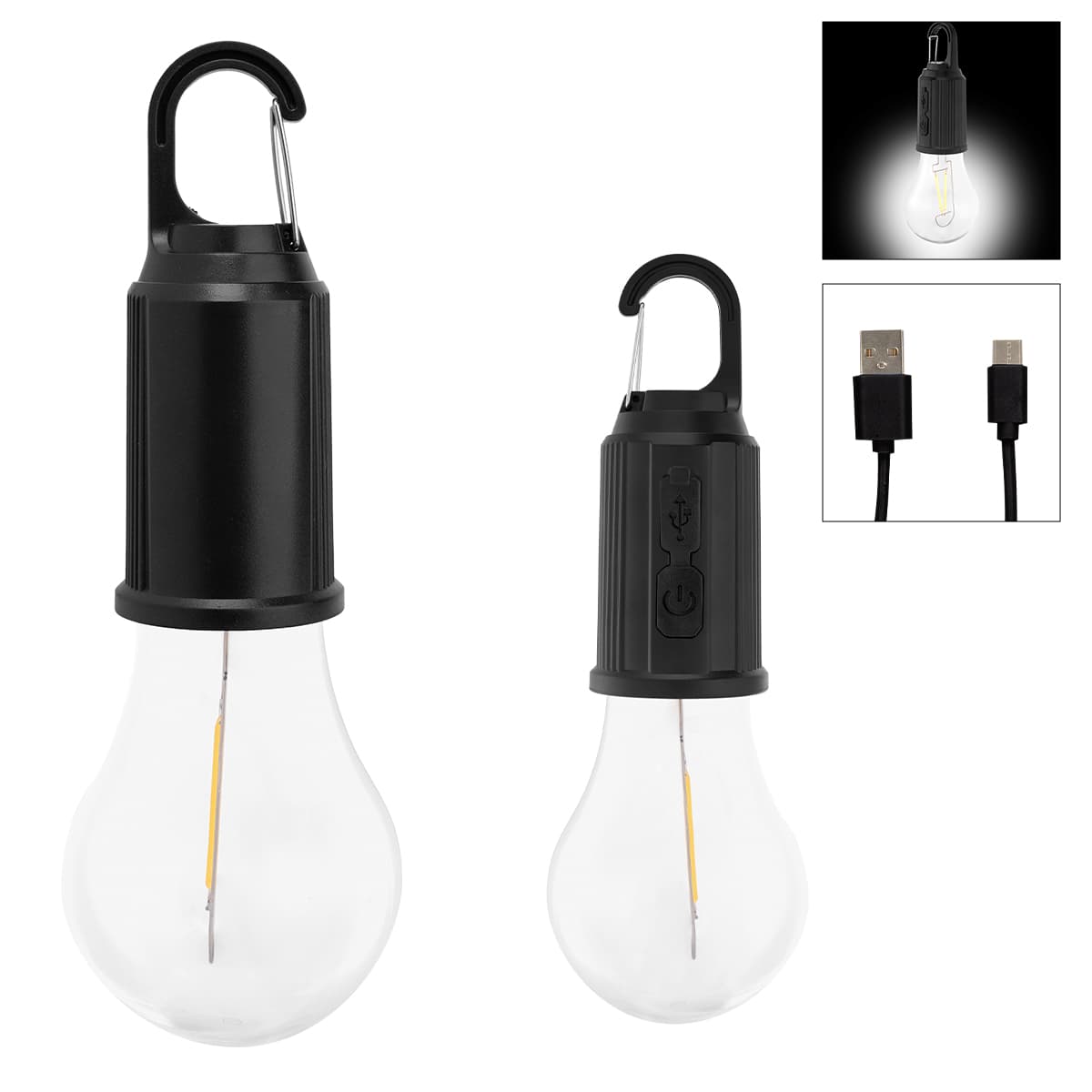 Rechargeable Vintage Bulb Light - Image 1