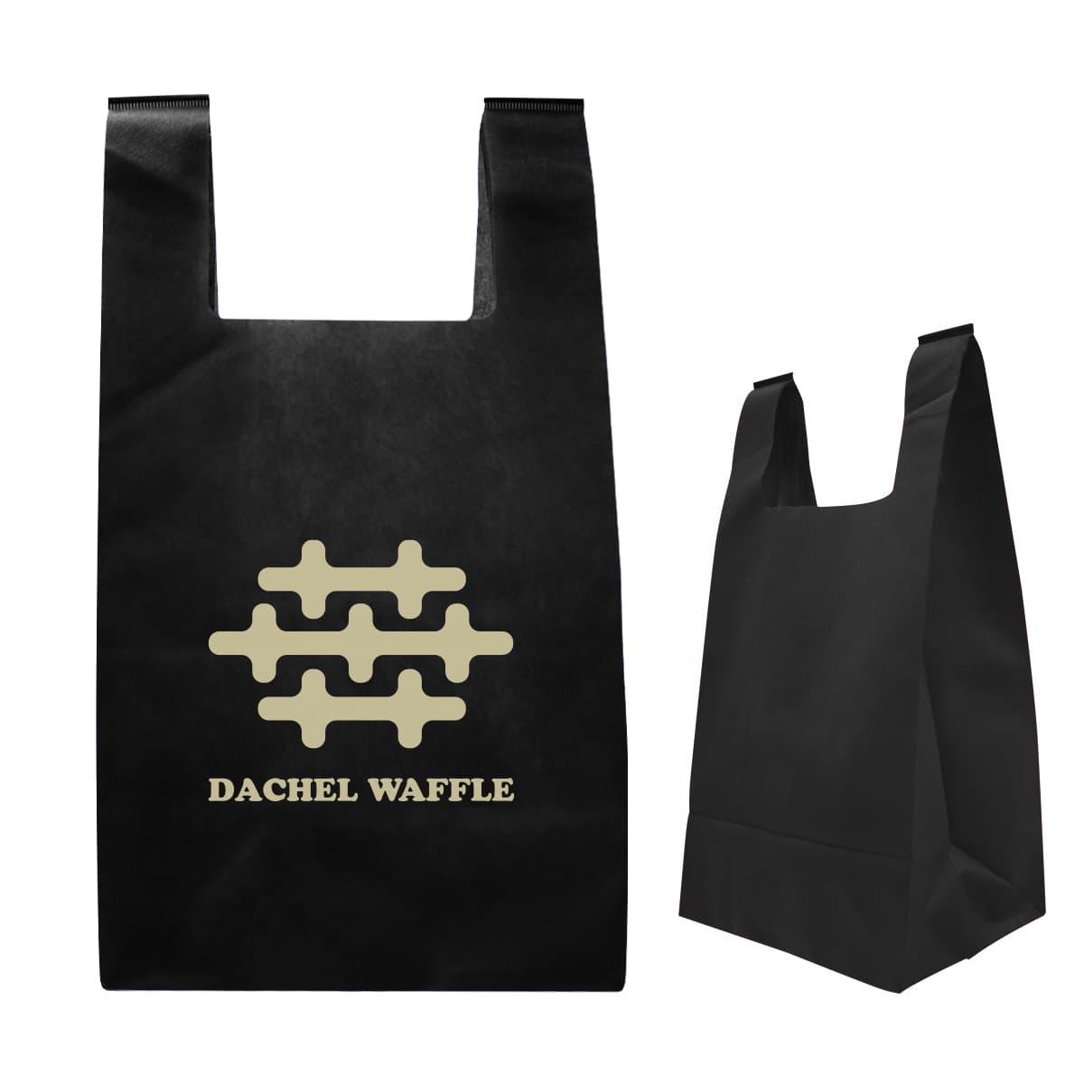 Reusable T-Shirt Style Non-Woven Tote Bag - Image 1
