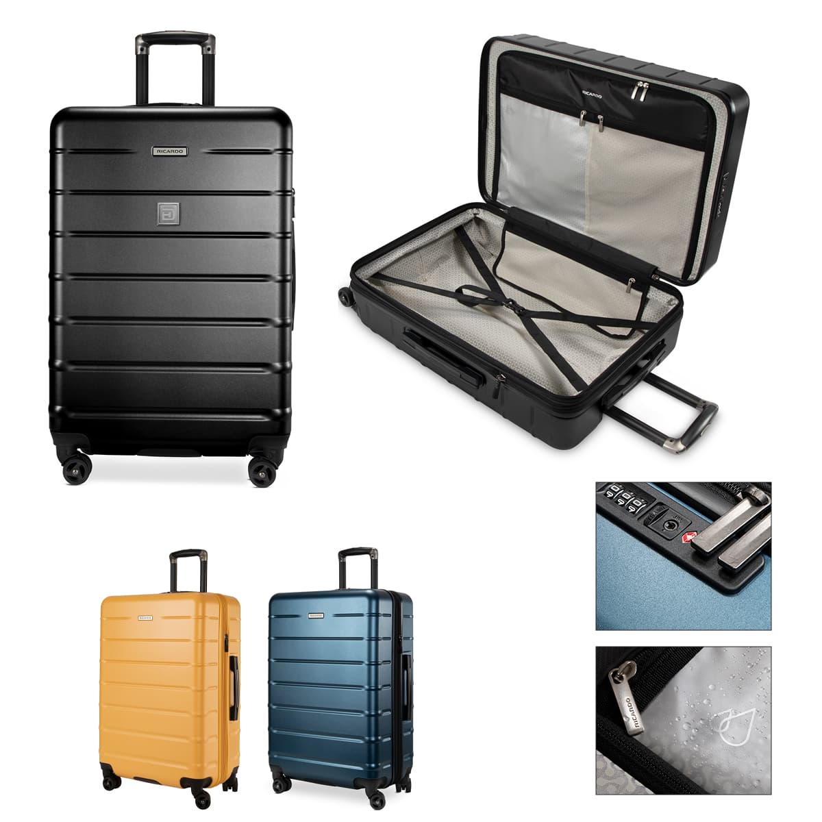 Ricardo® Cambria Hardside 24" Medium Check-In Expandable Spinner - Image 1