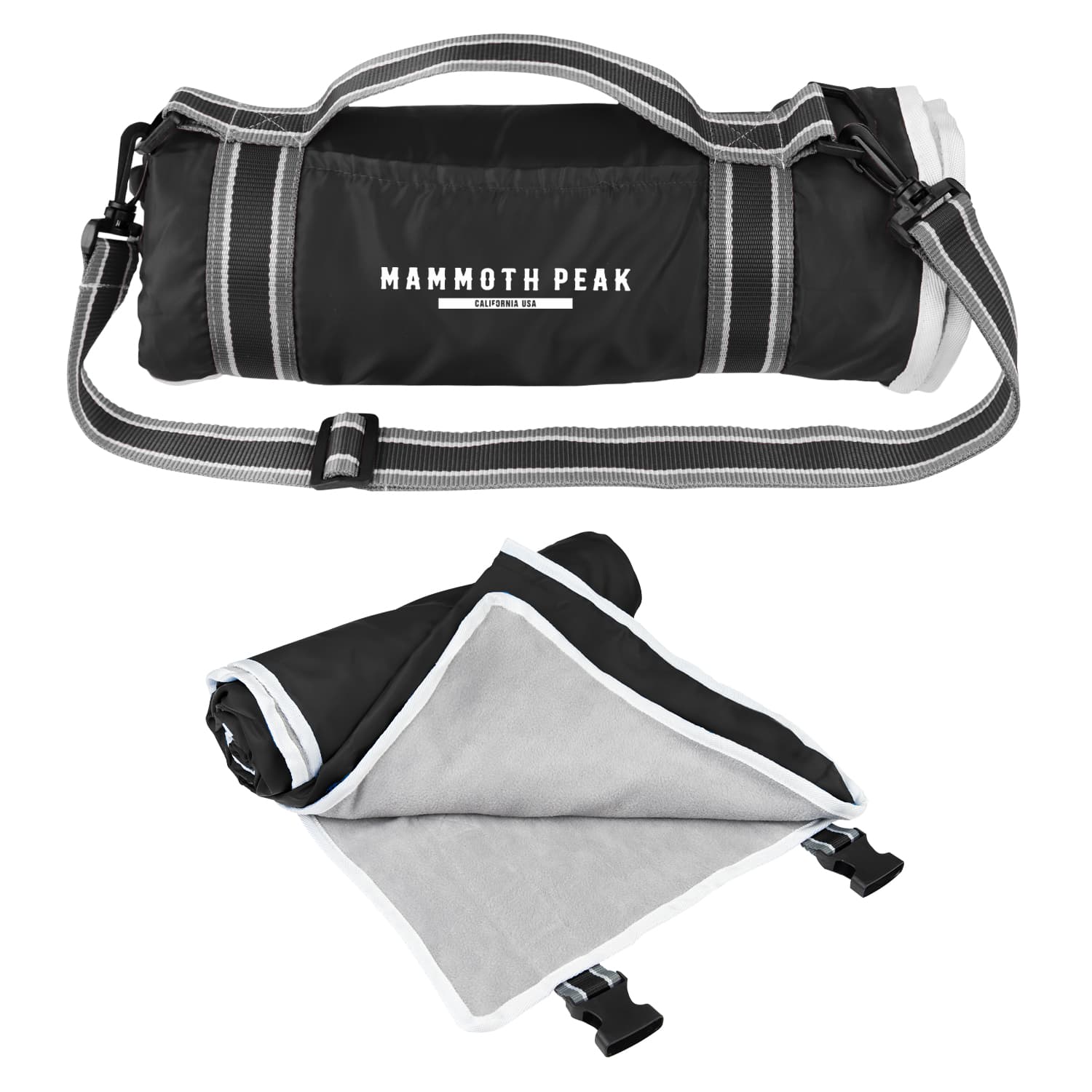 Riverside rPET Roll-Up Blanket With Carrying Handle
