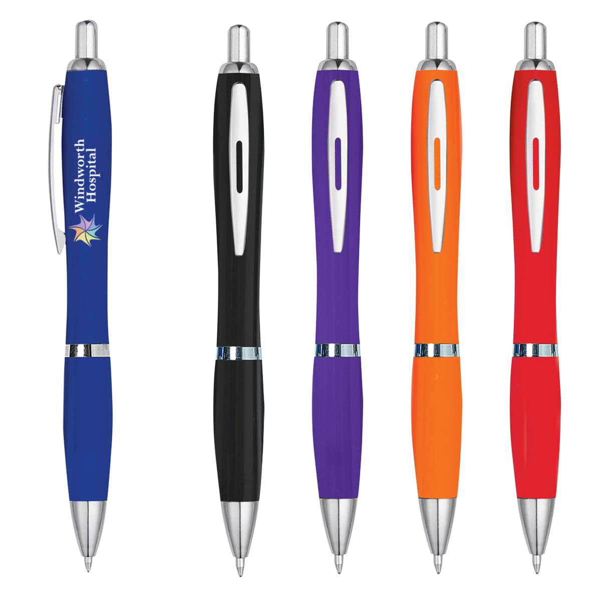 Satin Pen With Antimicrobial Additive - Image 1